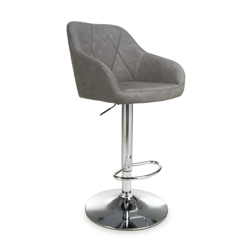 Davina Charcoal Bar Stool