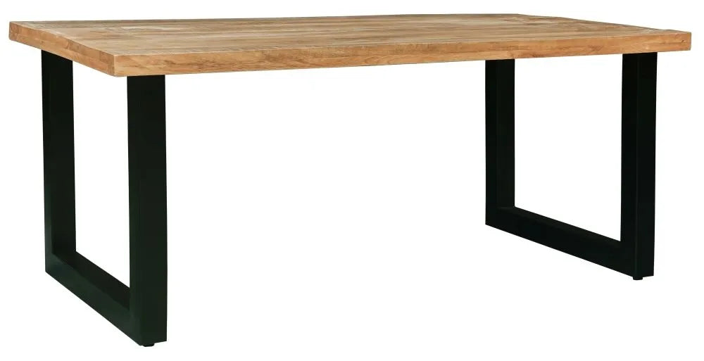 Industrial Fixed Top Dining Table 1.6