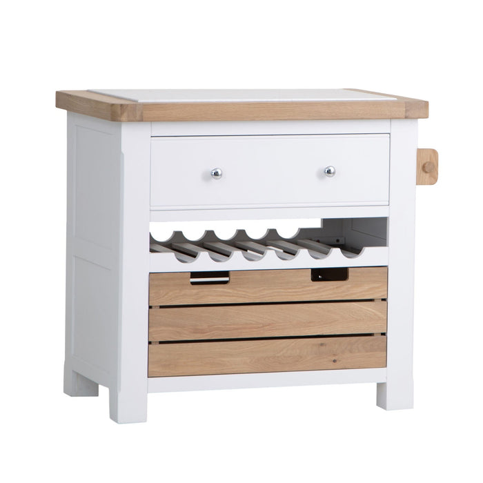 Calais Painted Small Kitchen Island