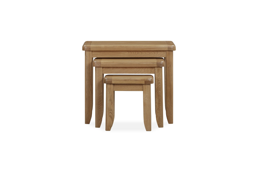 Weathered Oak Nest of Tables