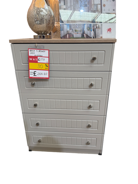 Venice 5 Drawer Chest