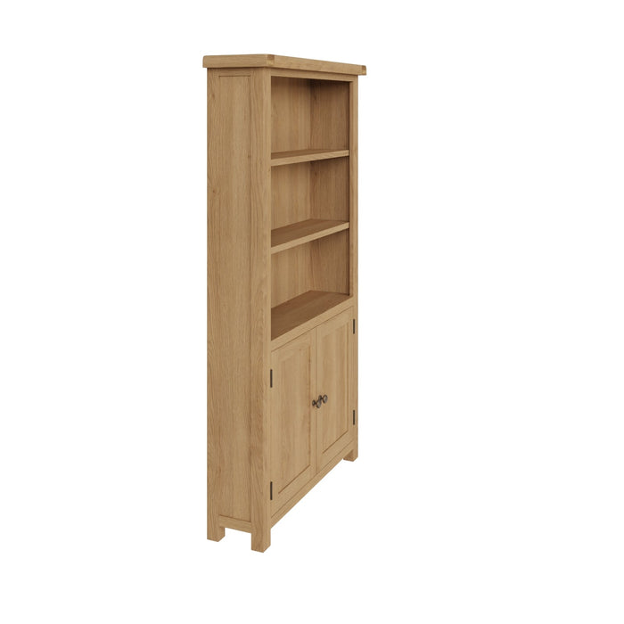 Country Oak Bookcase Large