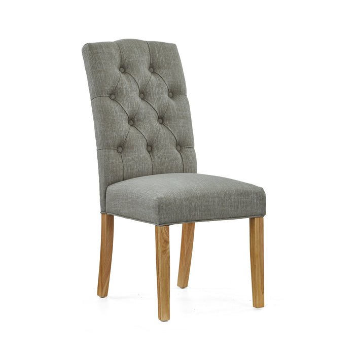 Button Back Upholstered Chair