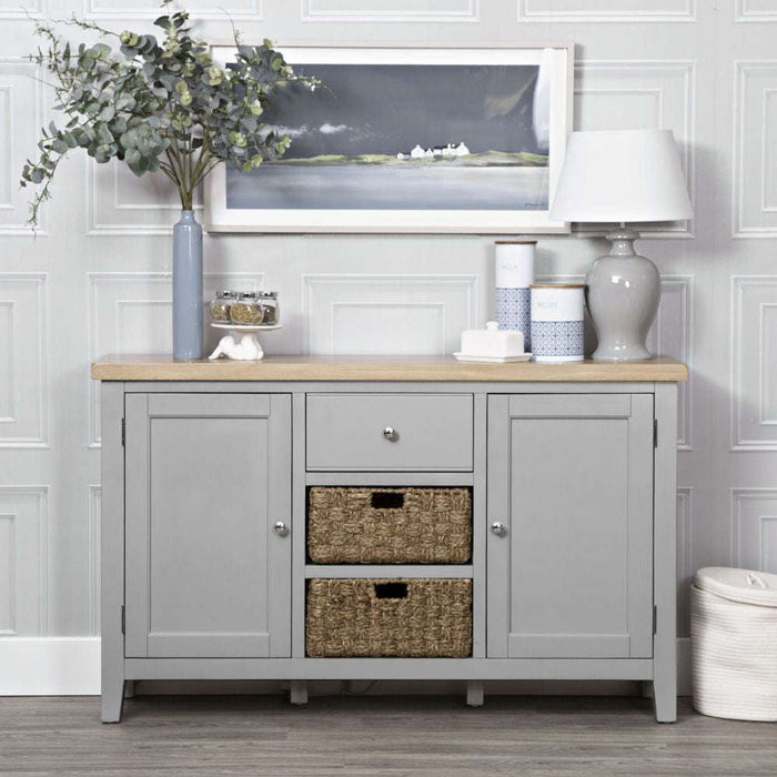 Eden Grey Large sideboard