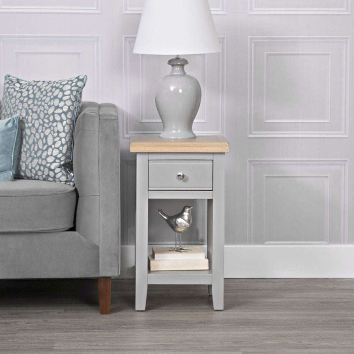 Eden Grey Lamp table