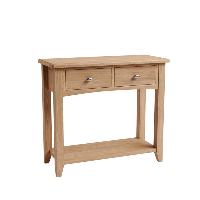 Gallery Oak Console Table