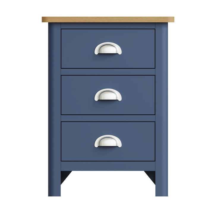 Truffle Blue Large Bedside Cabinet