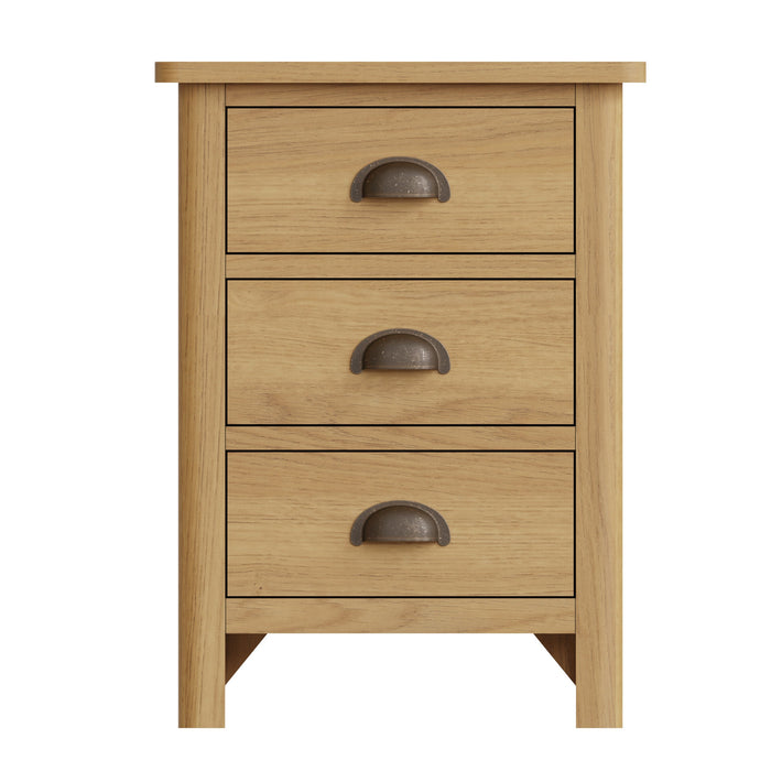 Truffle Oak Large Bedside Cabinet