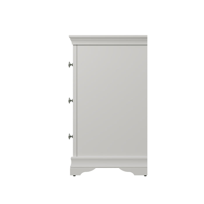 Wellington White Painted 3 Drawer Chest