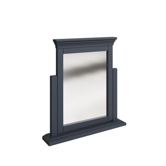 Wellington Midnight Grey Trinket Mirror