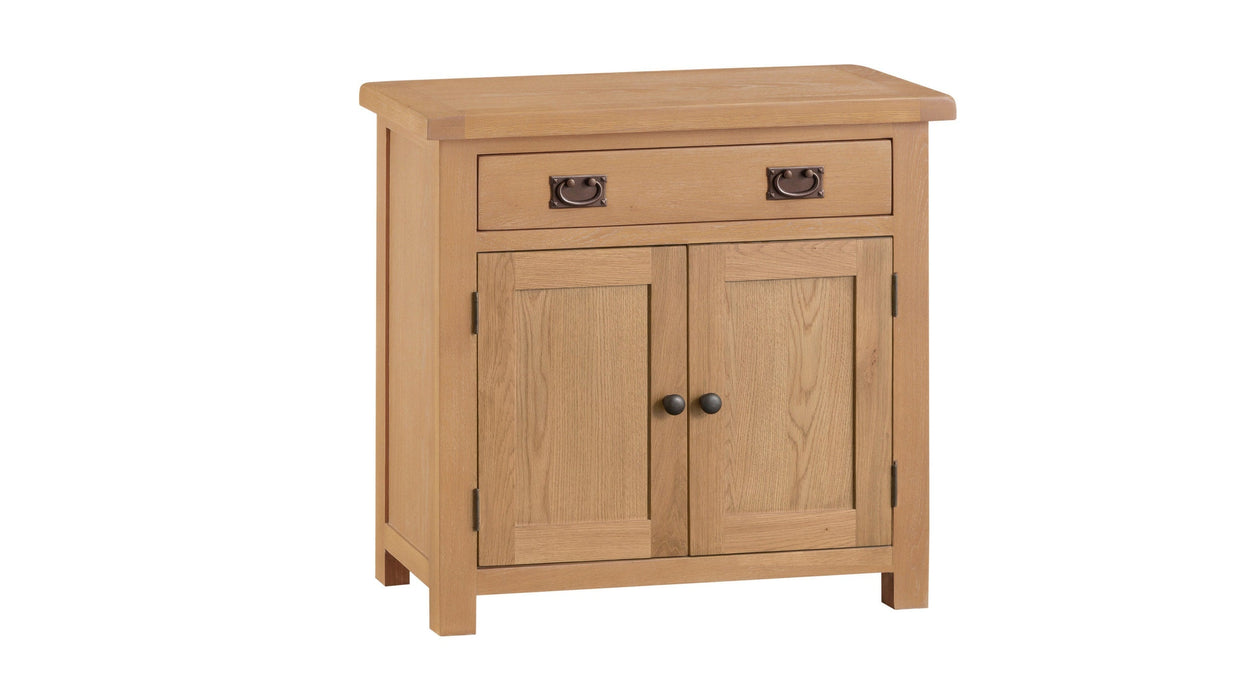 Country Oak Sideboard (2 Door, 1 Drawer)