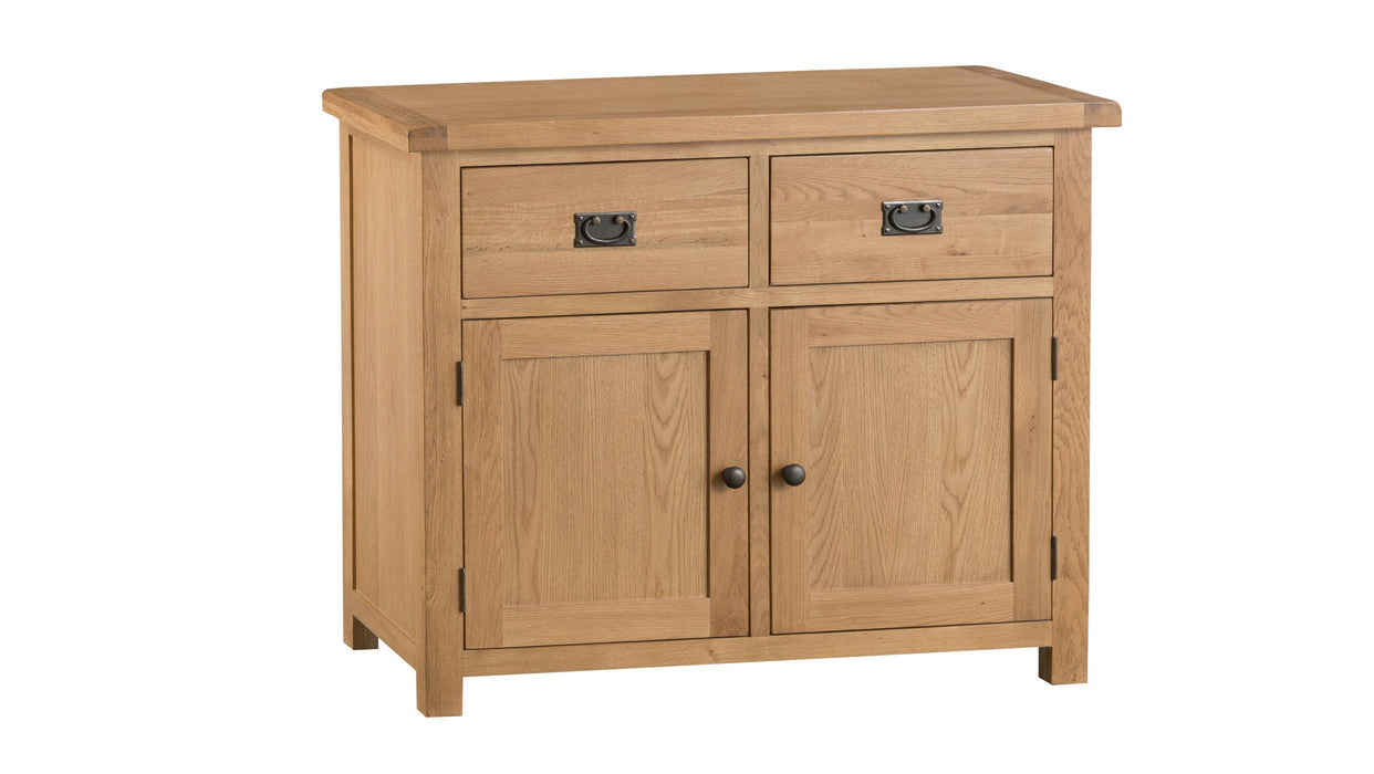 Country Oak Sideboard 2 Door, 2 Drawer