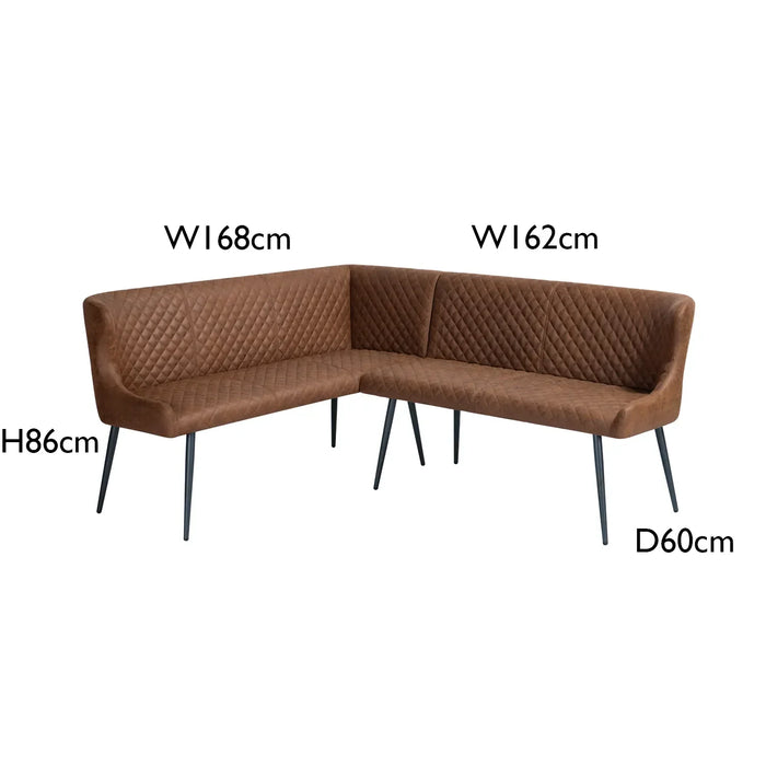Camden Curved Corner Bench