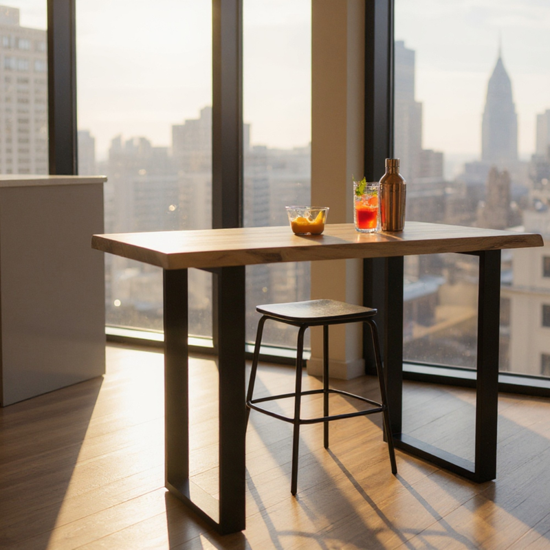 Live Edge Bar Table