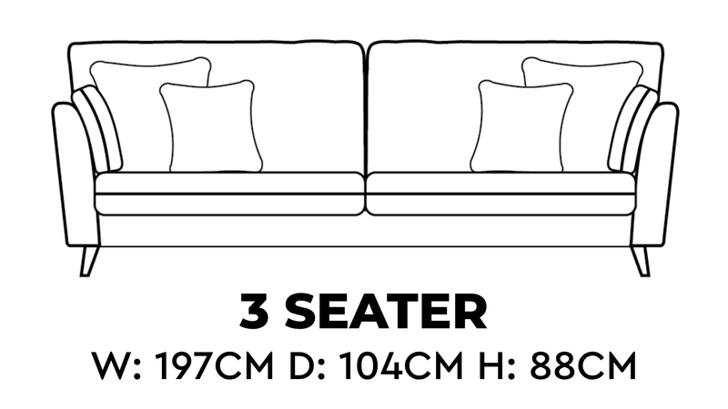 Flora - 3 & 2 Seater Set