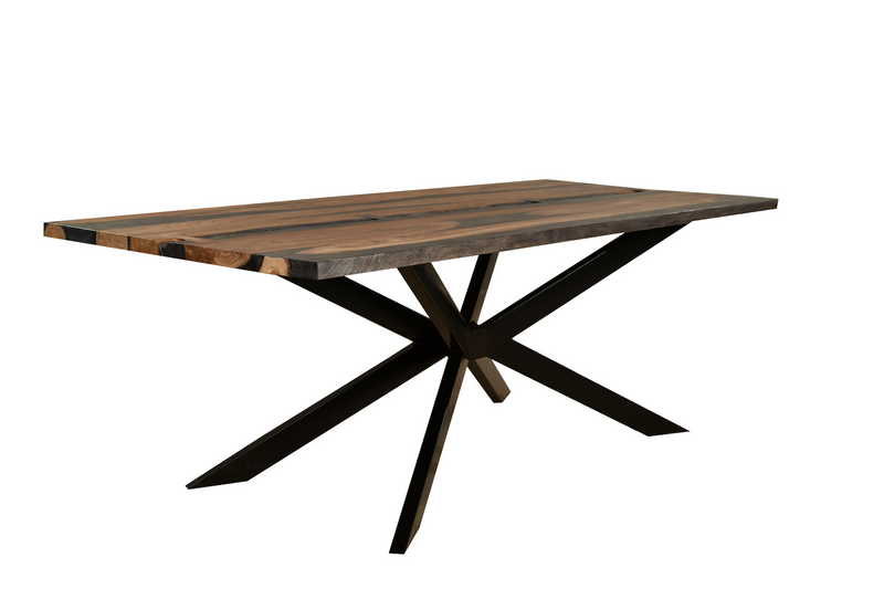 Live Edge Split Dining Table 2.2m - Goa