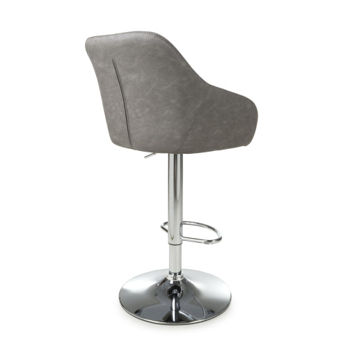 Davina Charcoal Bar Stool