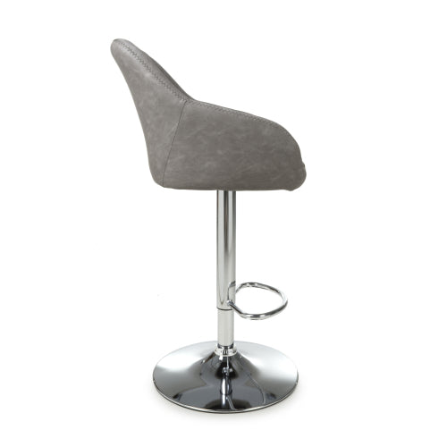 Davina Charcoal Bar Stool