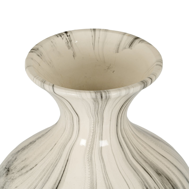 Marble Ellipse Large Vase