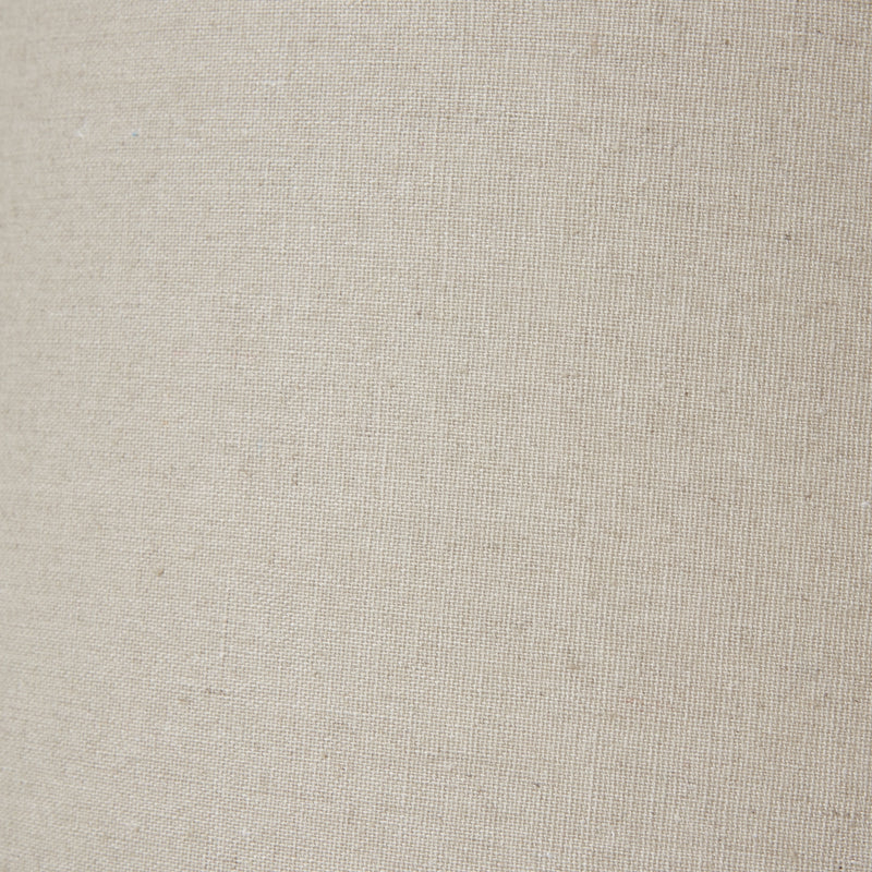 White Ceramic Ginger Jar Lamp With Linen Shade