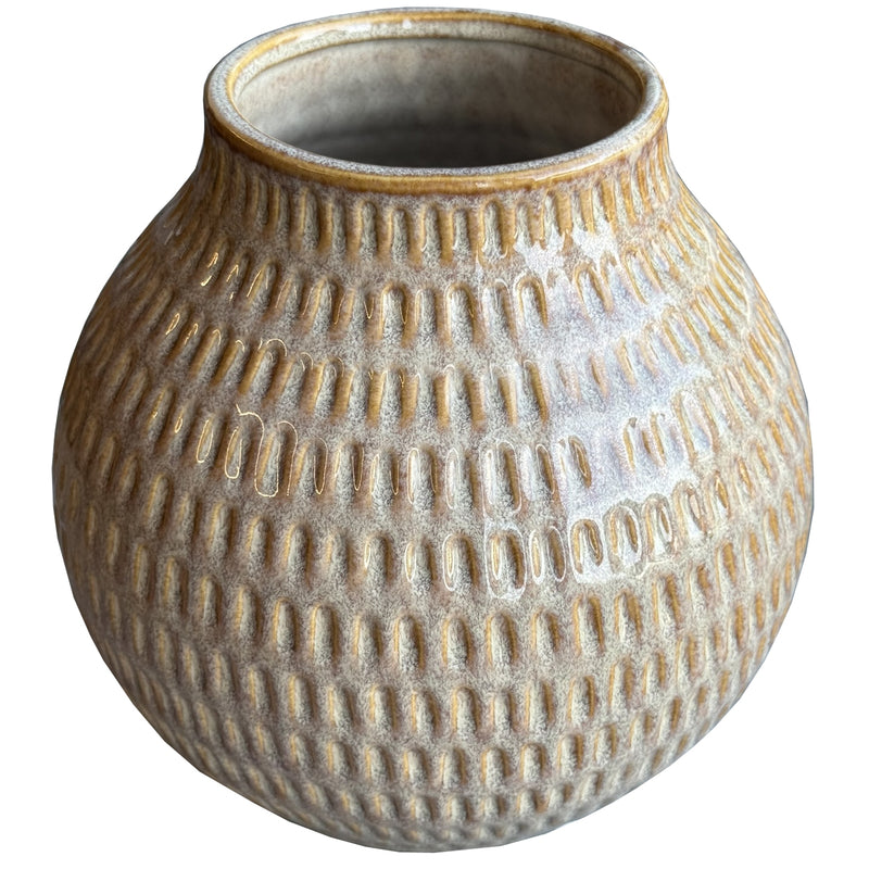 Sabbia Collection Small Textured Vase