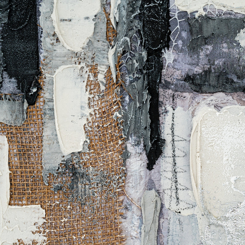 Fusion Hand Painted Canvas In Frame