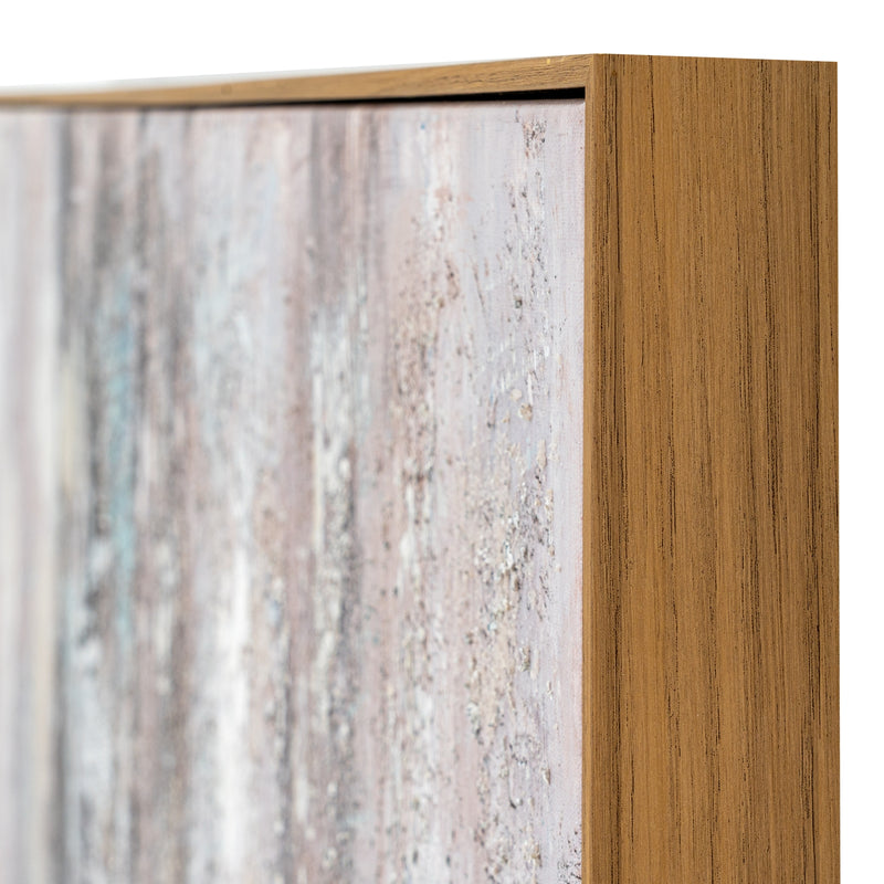 Traverse Hand Painted Canvas In Frame