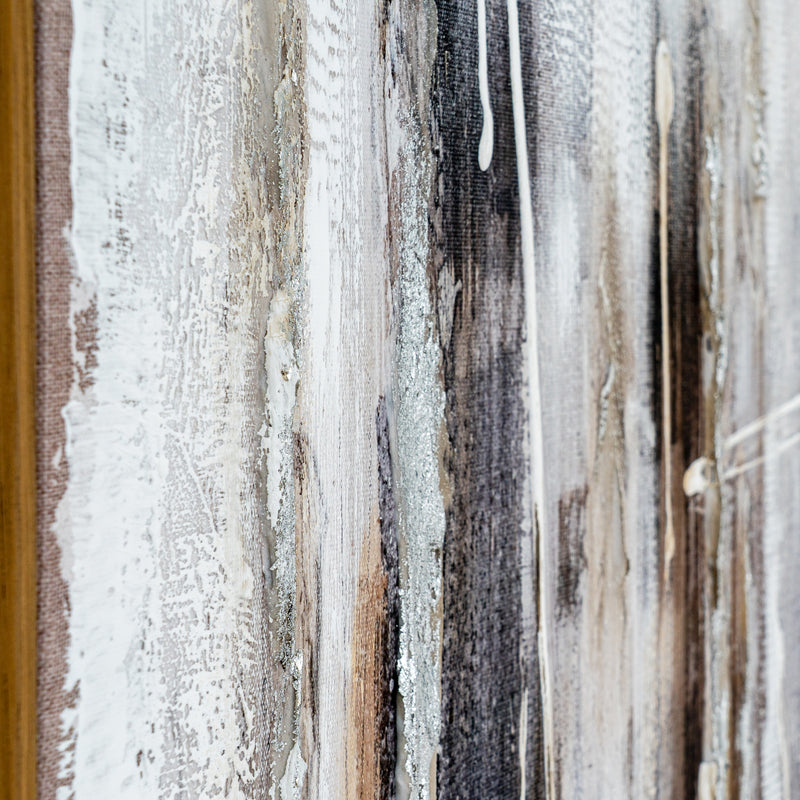 Outlook Hand Painted Canvas In Frame