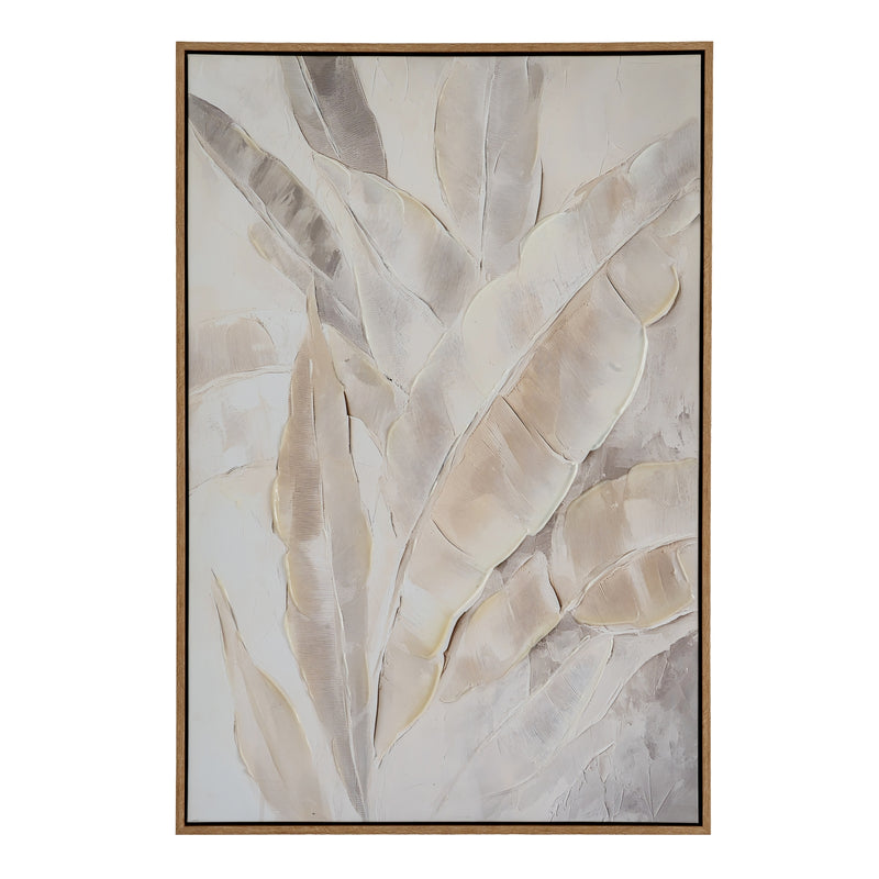 Folira Hand Painted Canvas In Frame