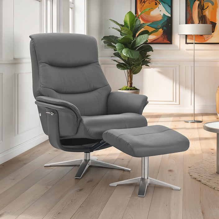 River Reclining Swivel Chair