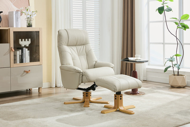 Omani Reclining Swivel Chair