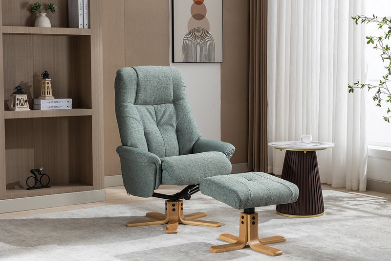 Omani Reclining Swivel Chair