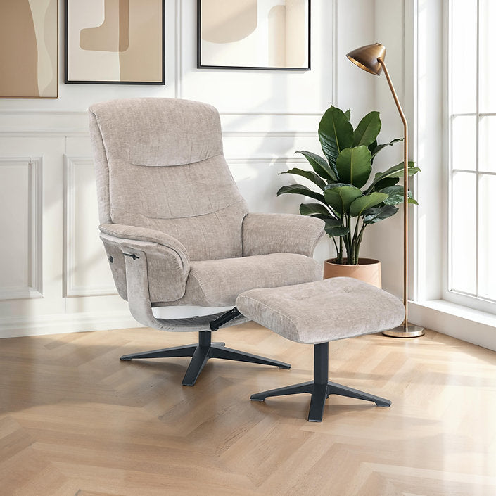 River Reclining Swivel Chair