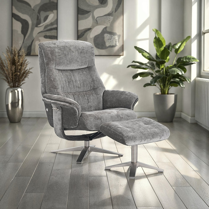 River Reclining Swivel Chair