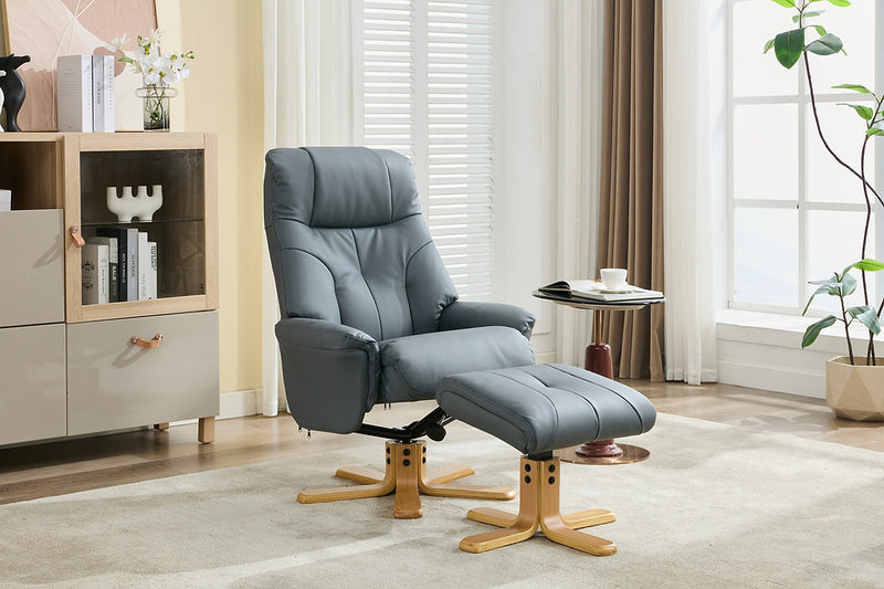 Omani Reclining Swivel Chair