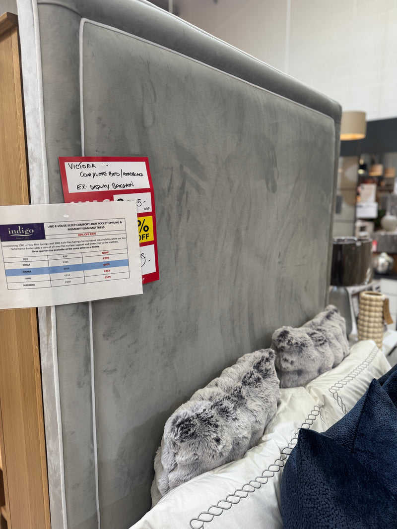 Victoria Double Bed Base | Ex-Display Bargain!