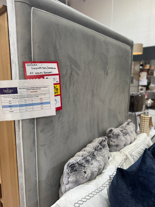 Victoria Double Bed Base & Mattress | Ex-Display Bargain!