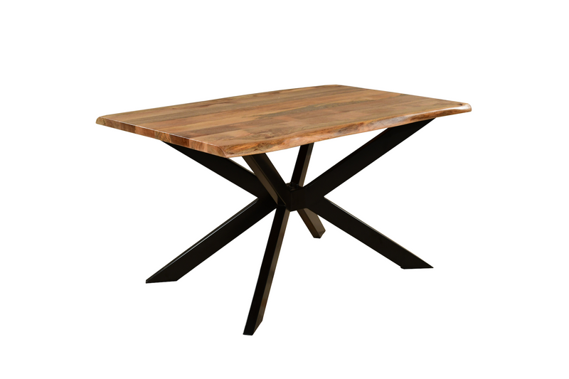 Live Edge Dining Table 1.35m - Mango Wood