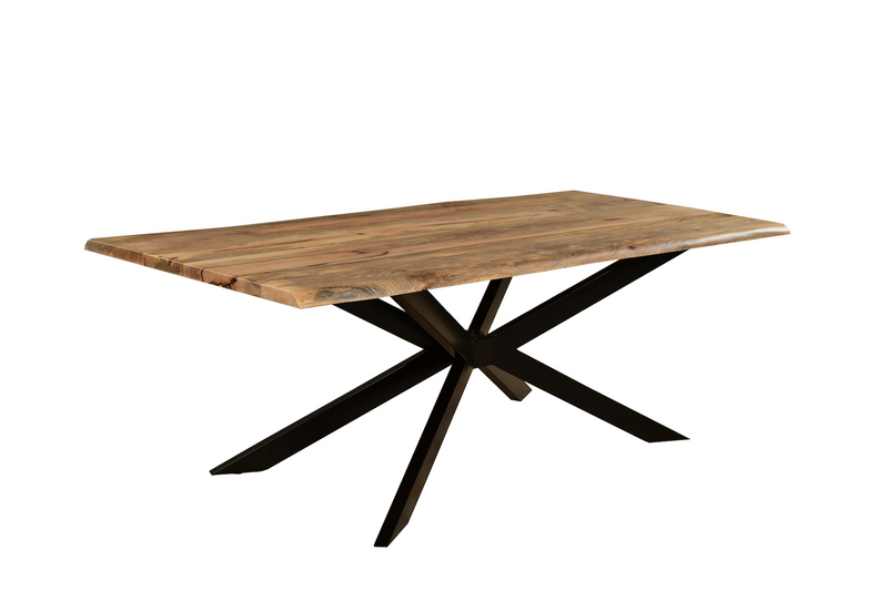 Live Edge Dining Table 2.2m - Mango Wood