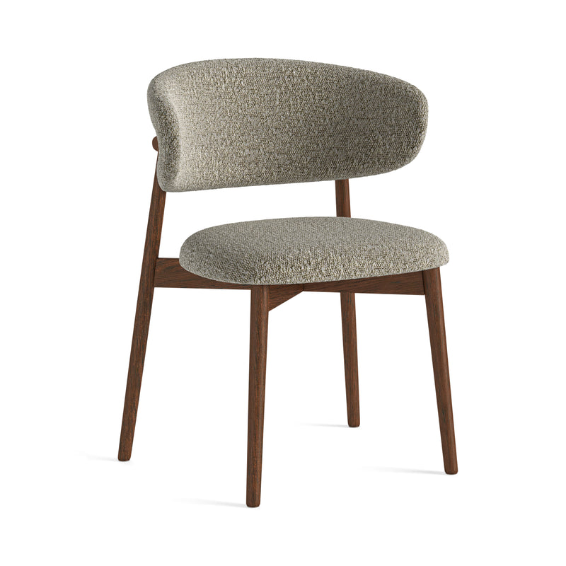 Rigby Dining Chair - Moss Green Boucle