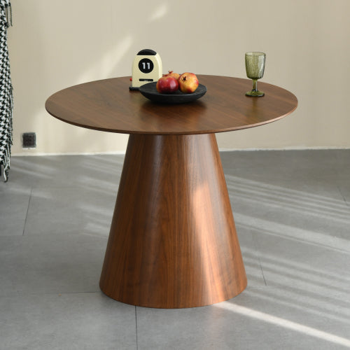 Brooklyn 1m Round Dining Table - Walnut