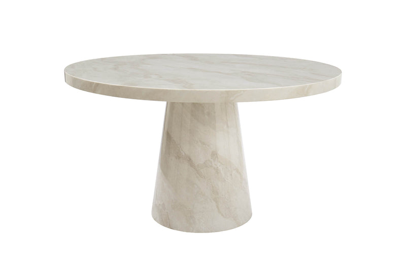 Aries 1.3m Round Dining Table  - Taupe