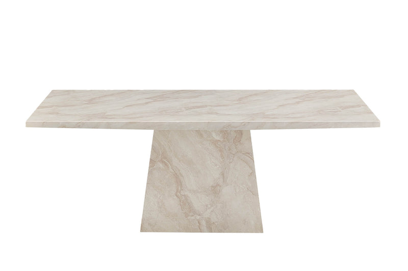 Aries 2m Dining Table  - Taupe