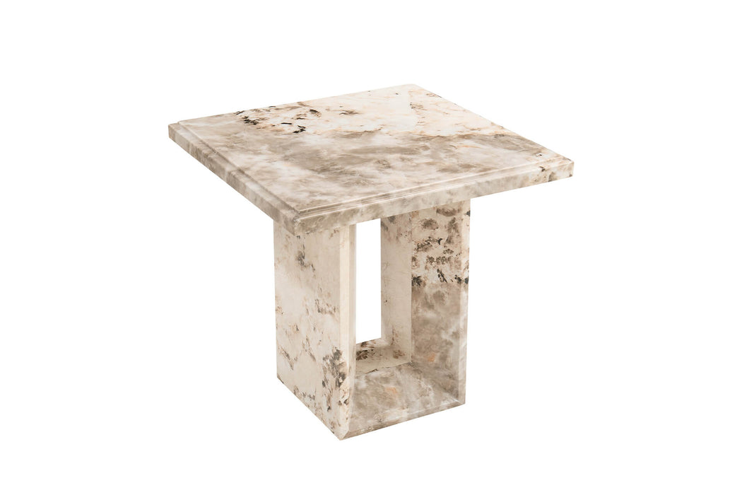 Aries Lamp Table  - Mocha