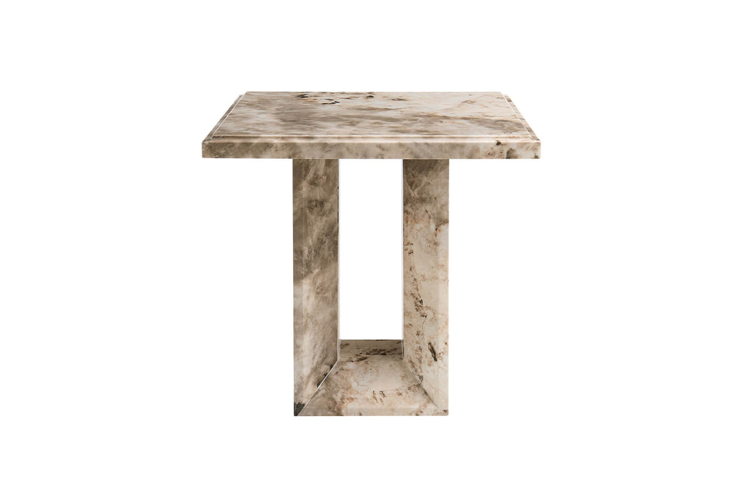 Aries Lamp Table  - Mocha