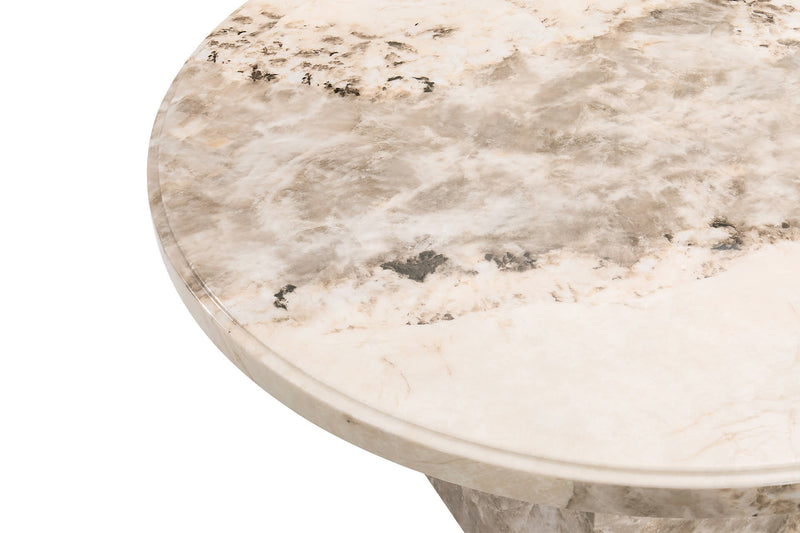 Aries 1.3m Round Dining Table  - Mocha