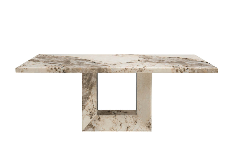 Aries 2m Dining Table  - Mocha