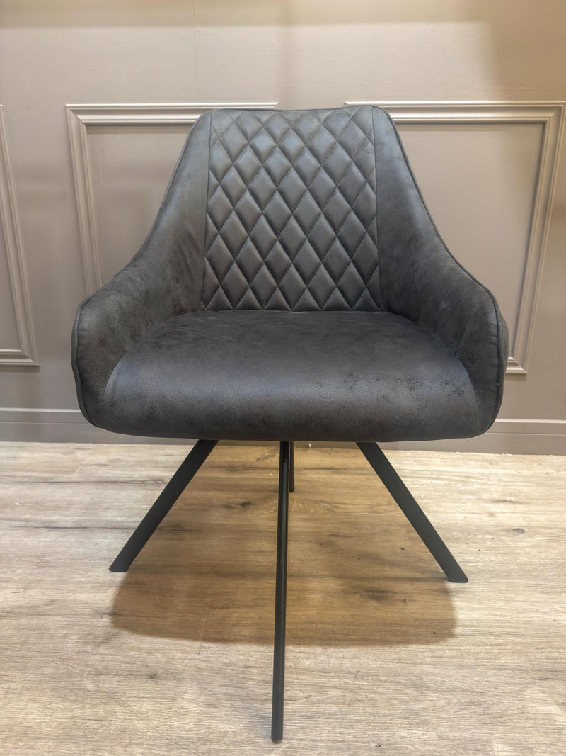 Carly Dining Chair - Grey