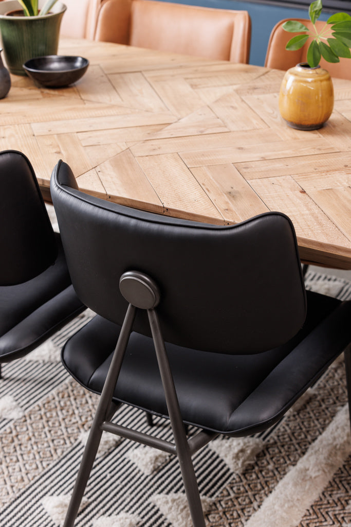 Mack Black Dining Chair