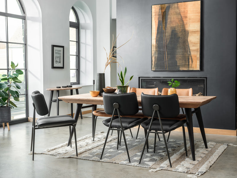 Mack Black Dining Chair